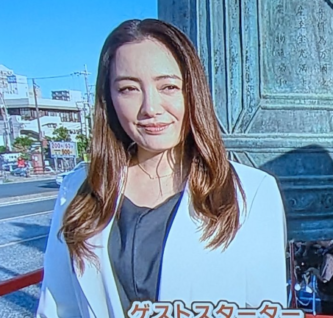 ふっくら太ったと話題の仲間由紀恵さん