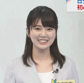 入社当時の黒田みゆアナの顔画像