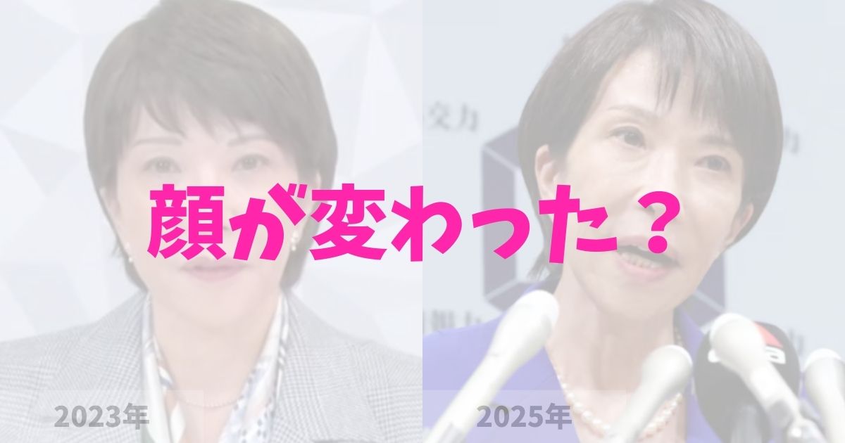 高市早苗の顔が変わったのは整形かメイクか？の記事