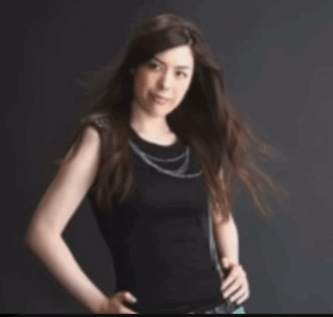 モデル時代の小野田紀美さん
