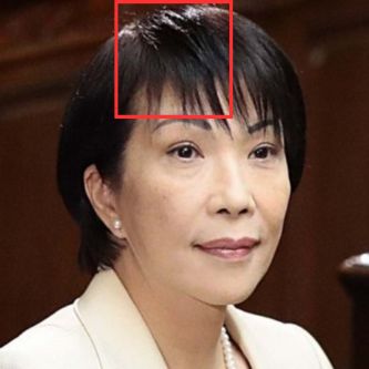 ウィッグ疑惑が浮上している高市早苗さん
