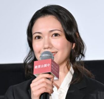 映画『わたしの知らない子どもたち』公開初日の舞台挨拶時の二階堂ふみさん
